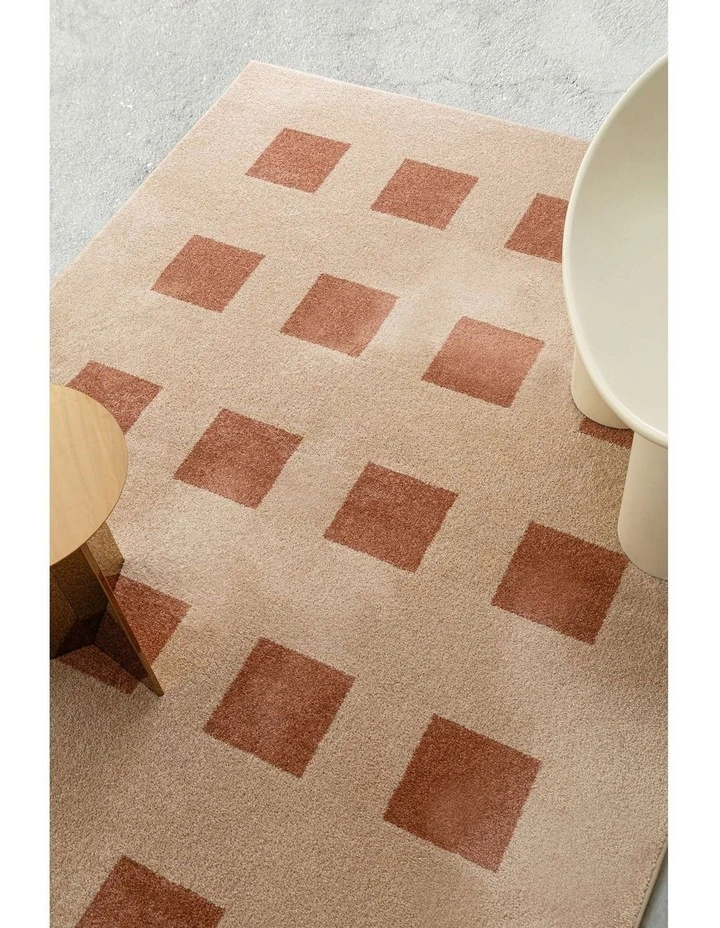 LOOPSIE DOLOMITI TAUPE AND TERRACOTTA JUTE BLEND RUG image 7