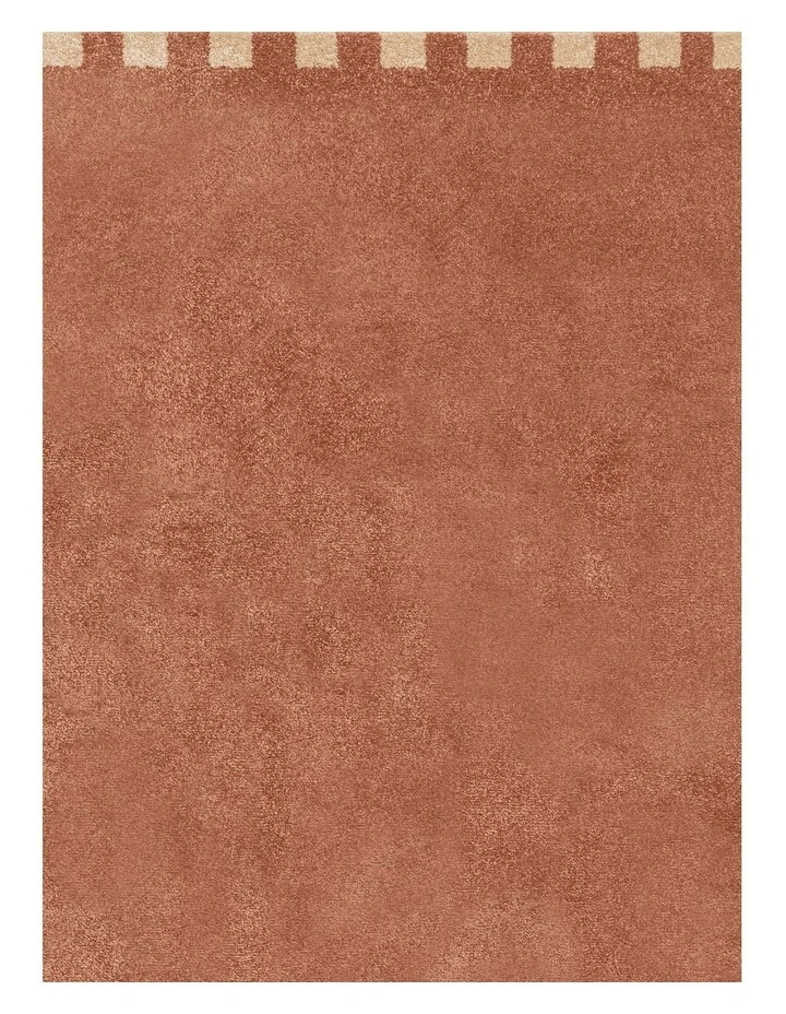 LOOPSIE  SEYCHELLES TERRACOTTA JUTE BLEND RUG image 5