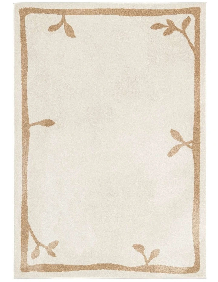 LOOPSIE ATITLAN CREAM AND TAUPE JUTE BLEND RUG image 1