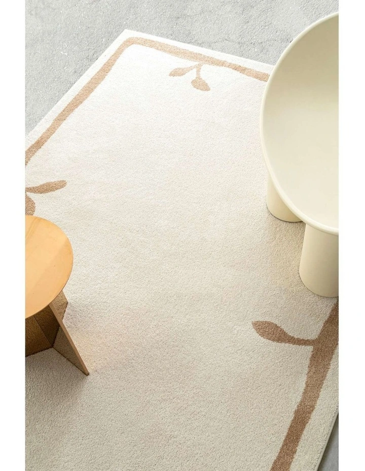 LOOPSIE ATITLAN CREAM AND TAUPE JUTE BLEND RUG image 7