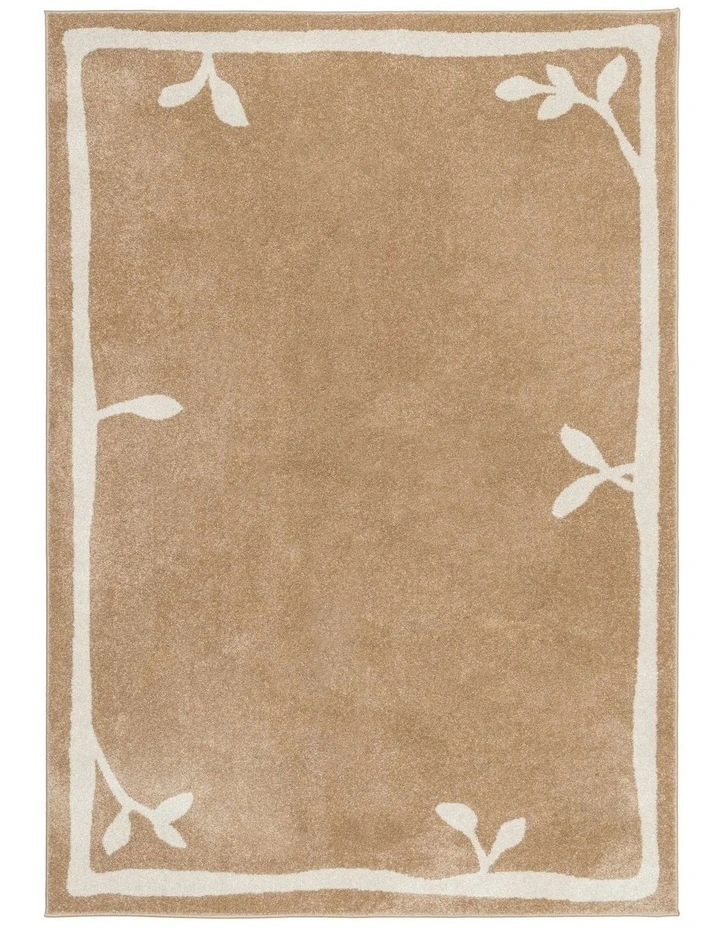 LOOPSIE INARI TAUPE AND CREAM JUTE BLEND RUG image 1