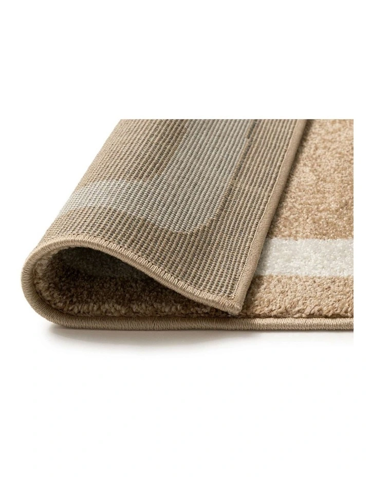 LOOPSIE INARI TAUPE AND CREAM JUTE BLEND RUG image 3