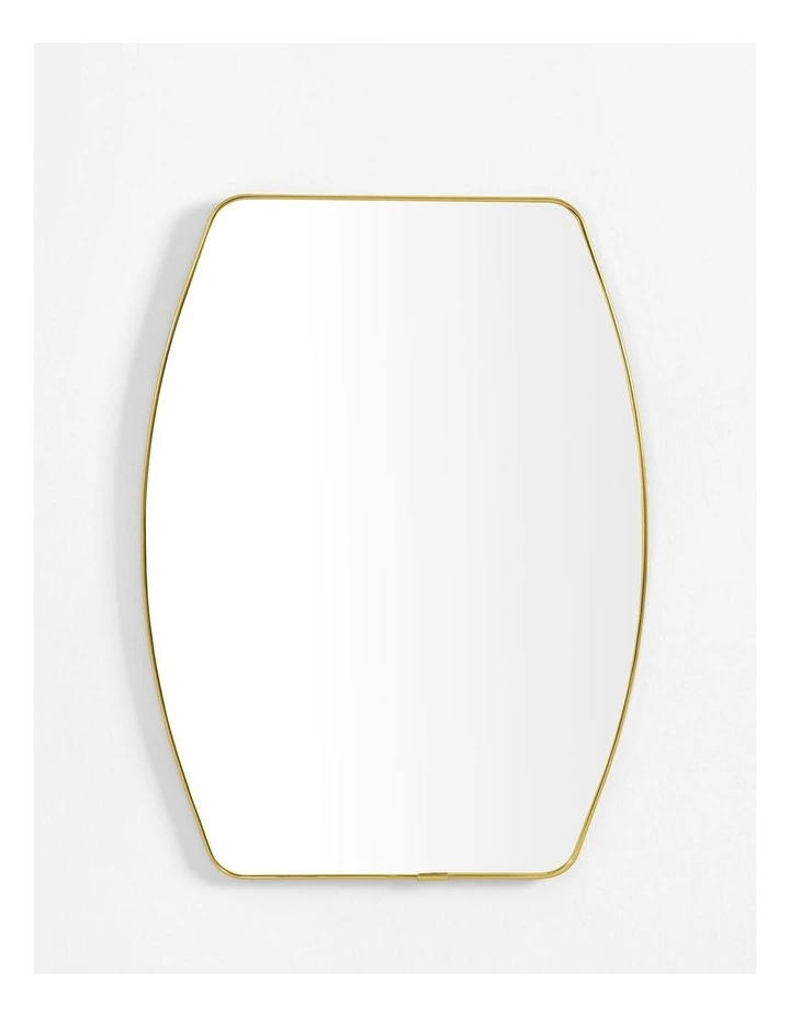 Sherwood Rowan Wall Mirror 30x40cm in Brass image 2