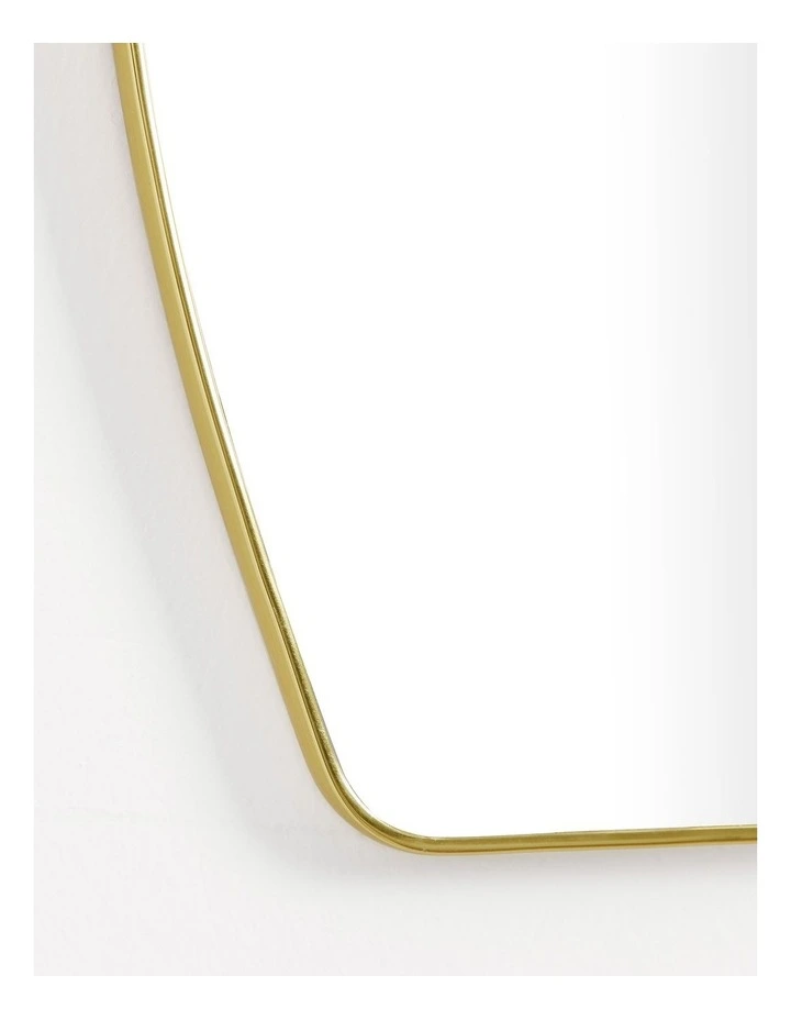 Sherwood Rowan Wall Mirror 30x40cm in Brass image 3
