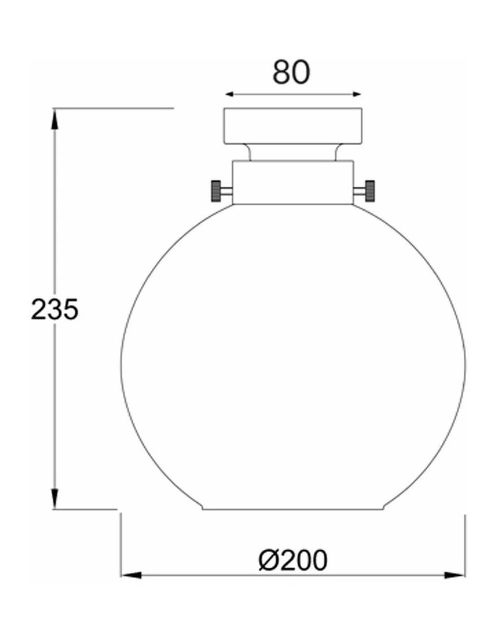 D.I.Y. Batten Fix Ceiling Lights - Wine Glass Shape Fixtures image 3