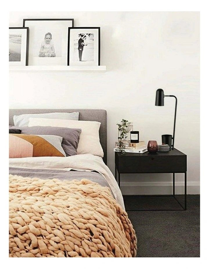 Pastel Scandinavian Table Lamps With Pen Container image 2