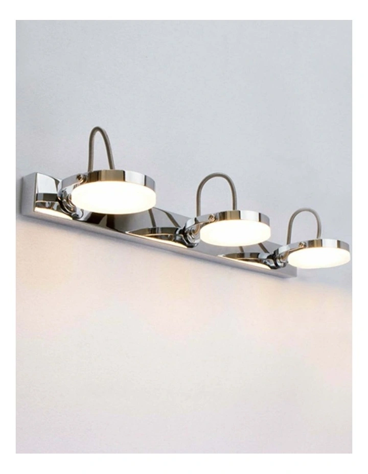 Seattle City Series LED Interior Adjustable Long Bar Chrome Wall Light image 2