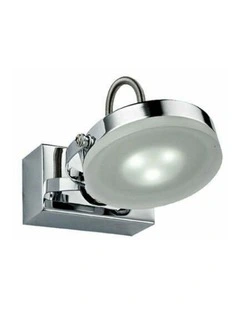 Seattle City Series LED Interior Single Adjustable Chrome Wall Light