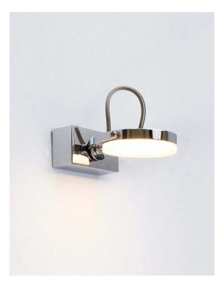Seattle City Series LED Interior Single Adjustable Chrome Wall Light image 2