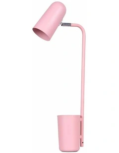 Pastel Scandinavian Table Lamps With Pen Container