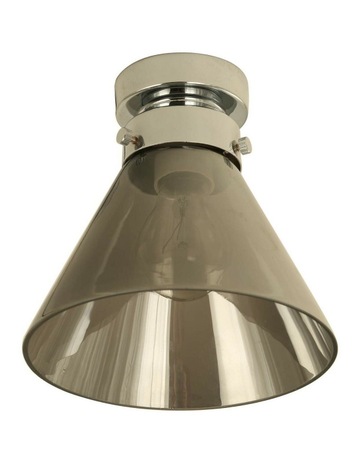 Smokey Black Glass & Chrome Batten colour