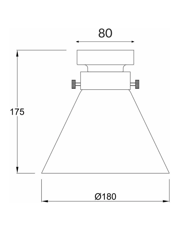 D.I.Y. Batten Fix Ceiling Lights - Small Cone Shape Fixtures image 3