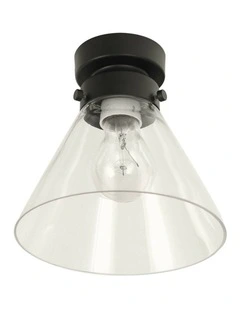 D.I.Y. Batten Fix Ceiling Lights - Small Cone Shape Fixtures