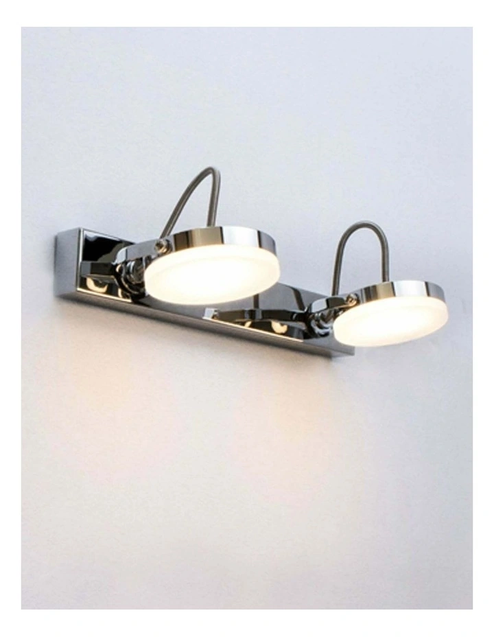 Seattle City Series LED Interior Adjustable Medium Bar Chrome Wall Light image 2