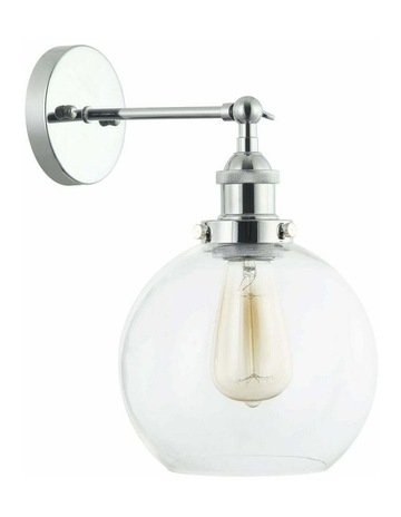 Clear Glass Chrome Highlight colour