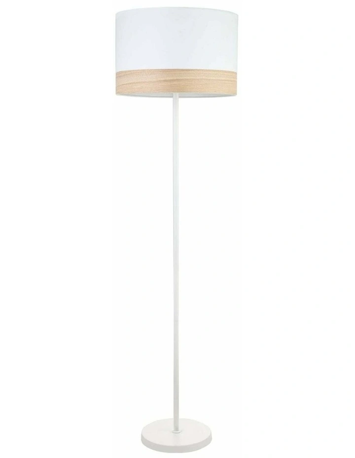 Tambura Scandinavian Large Round Drum Shape Floor Lamps image 1
