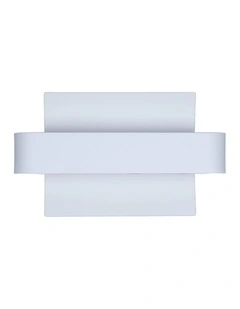 Dubai City Series LED Interior Matte White Curved Wall Light