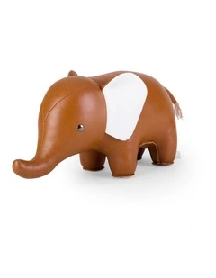Bookend Classic Elephant Tan