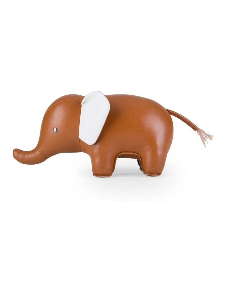 Bookend Classic Elephant Tan image 2