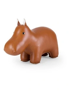 Bookend Classic Hippo Tan