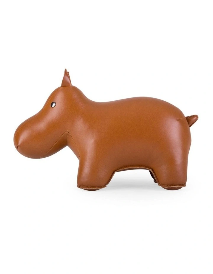 Bookend Classic Hippo Tan image 2