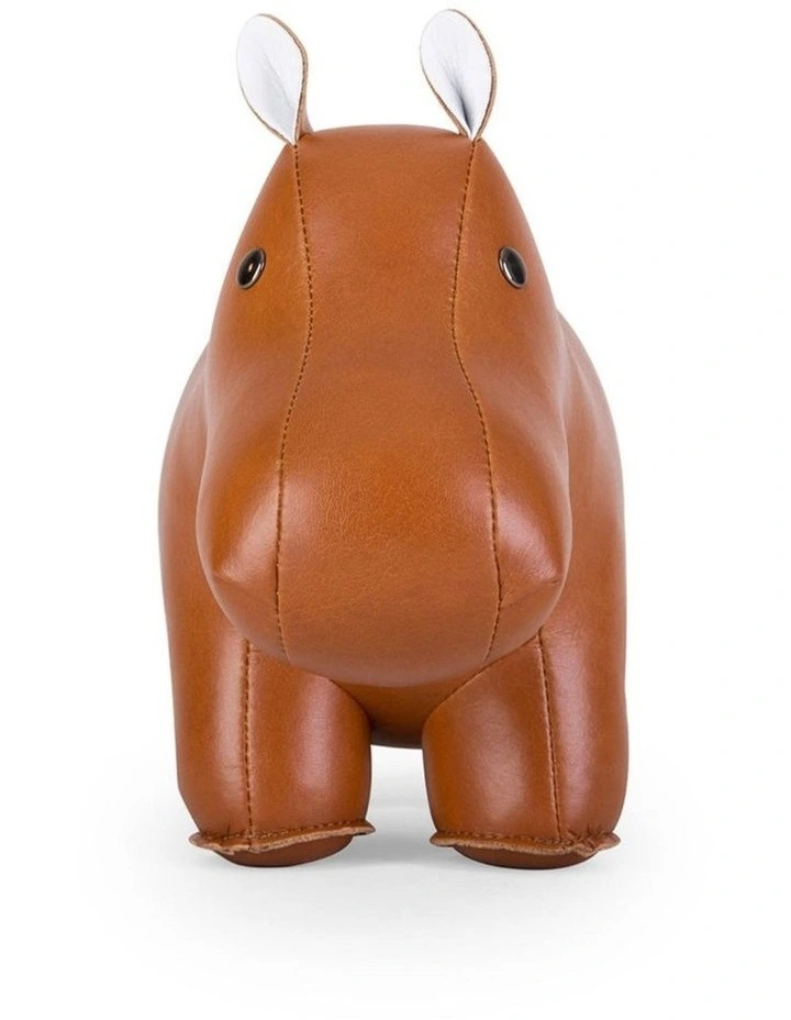 Bookend Classic Hippo Tan image 3
