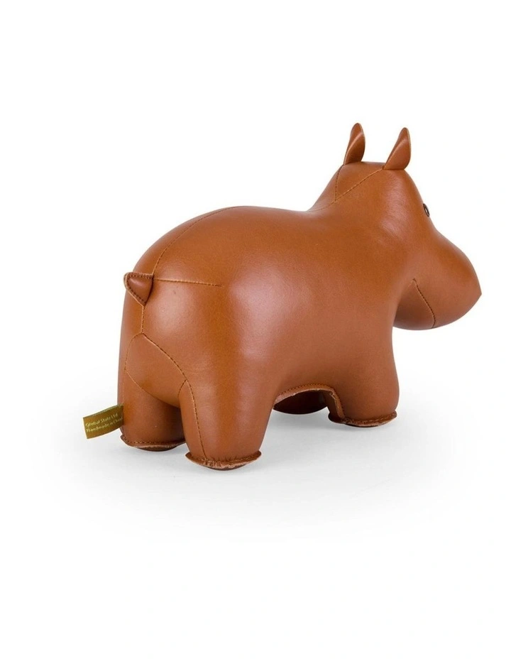 Bookend Classic Hippo Tan image 4