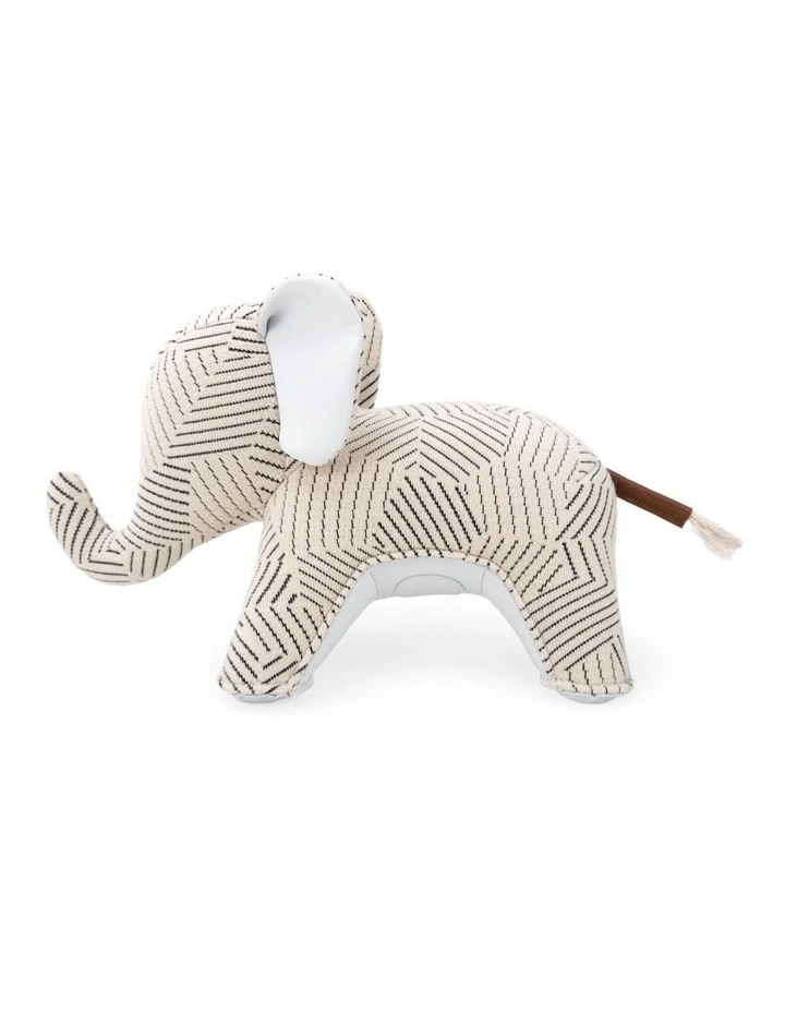 Bookend Elephant Abby Kvadrat Razzle Dazzle White image 2