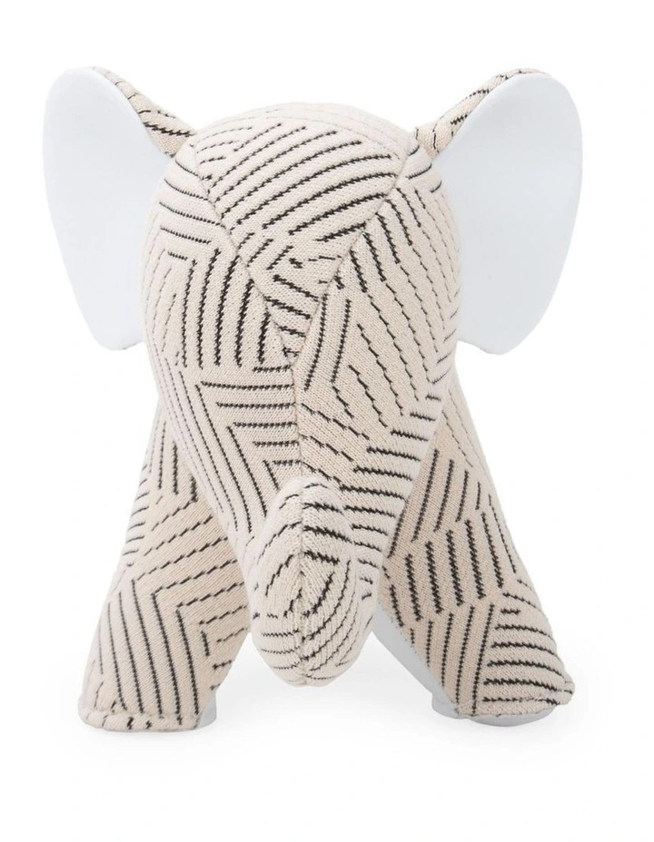 Bookend Elephant Abby Kvadrat Razzle Dazzle White image 3