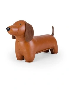 Bookend Classic Dachshund Tan