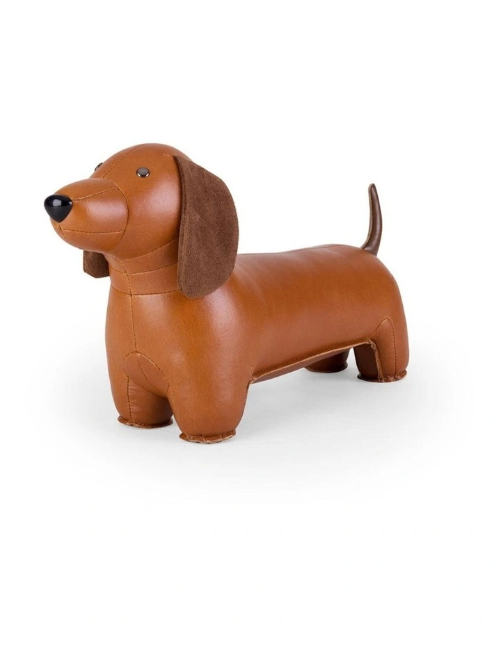 Bookend Classic Dachshund Tan image 1