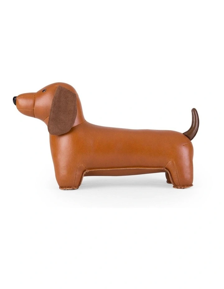 Bookend Classic Dachshund Tan image 2