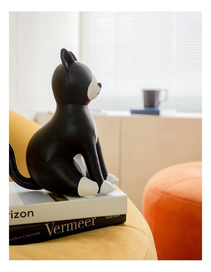 Bookend Cat Tuxedo Black image 6
