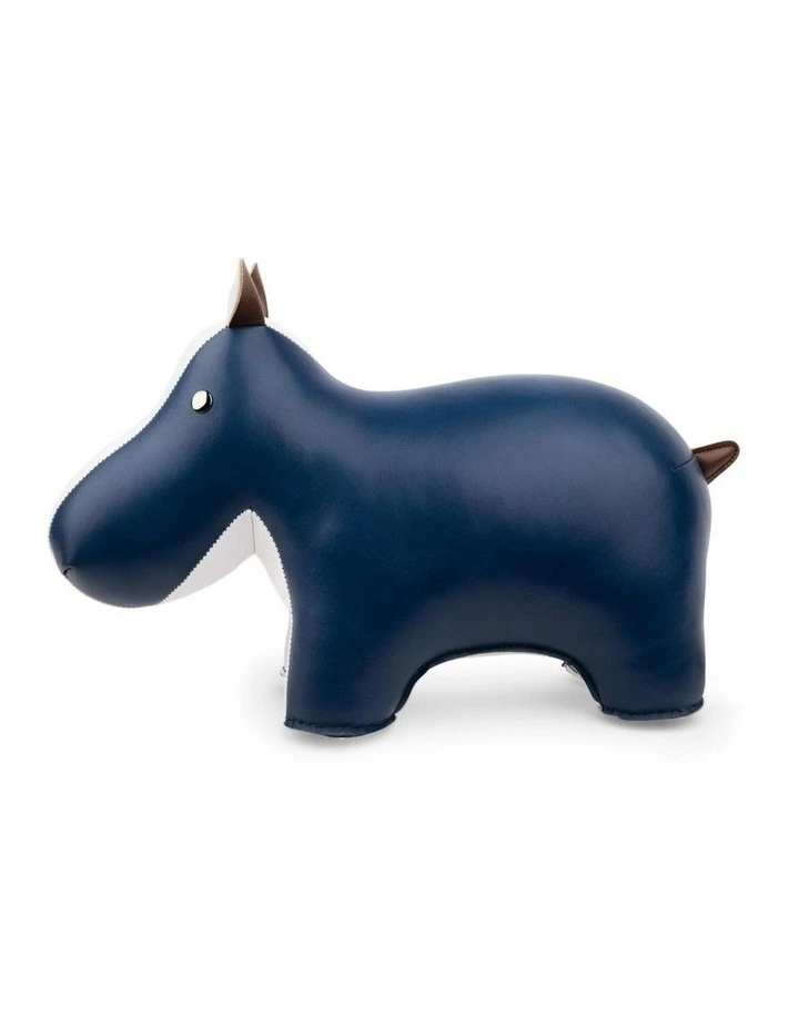 Bookend Classic Hippo Midnight Blue image 2