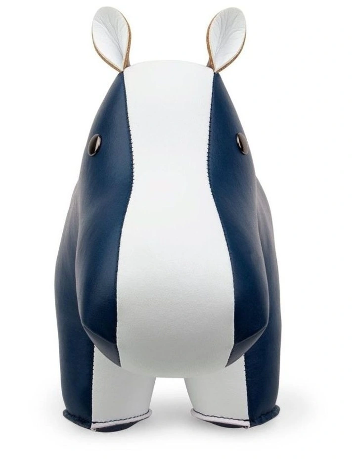 Bookend Classic Hippo Midnight Blue image 3