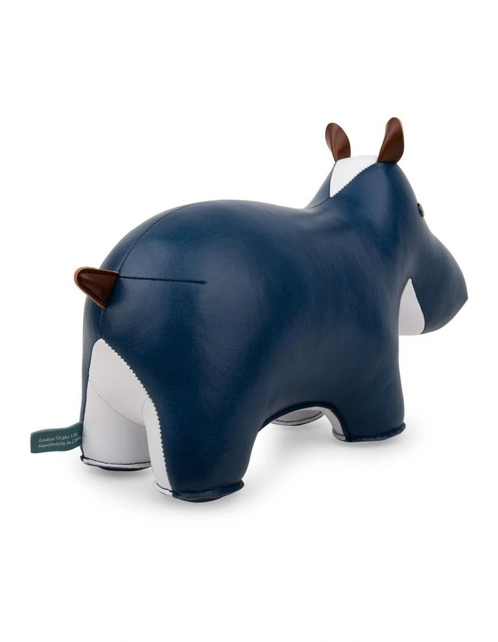 Bookend Classic Hippo Midnight Blue image 4