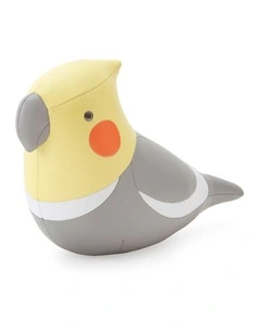 Bookend Classic Cockatiel Gray