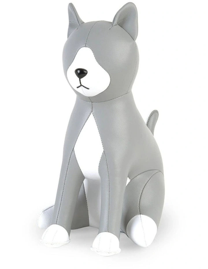 Bookend Cat Tuxedo Grey image 1