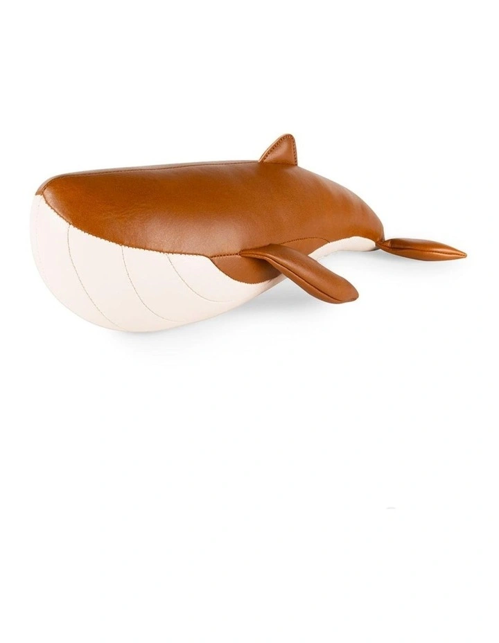 Bookend Whale Wave Tan image 1