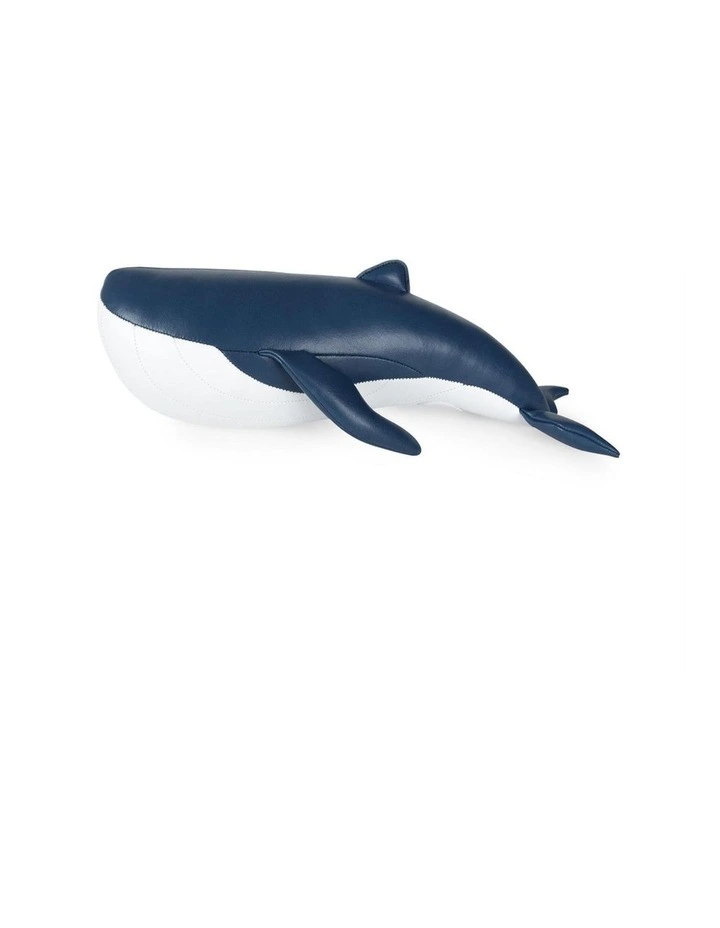Bookend Whale Wave Midnight Blue image 2