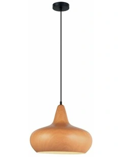Ligna Retro Wine Glass Replica Wood Pendant Lights