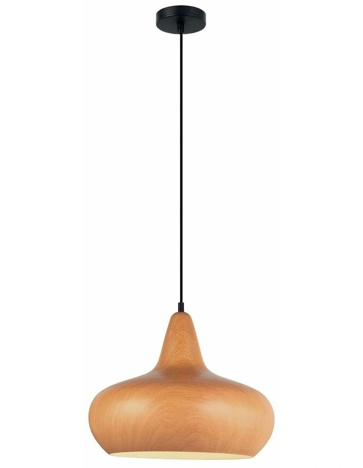 Ligna Retro Wine Glass Replica Wood Pendant Lights image 1