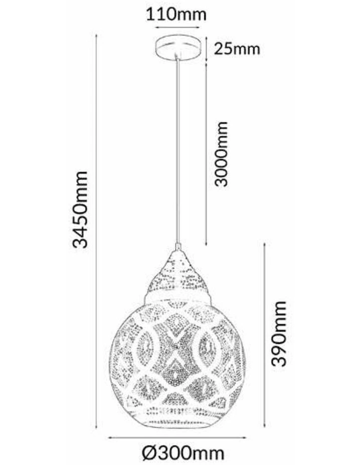 Marrakesh Bohemian Interior Bell Shape Pendant Lights image 2