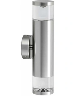 Phare GU10 Exterior Wall Pillar Light (Aluminium Titanium) IP65