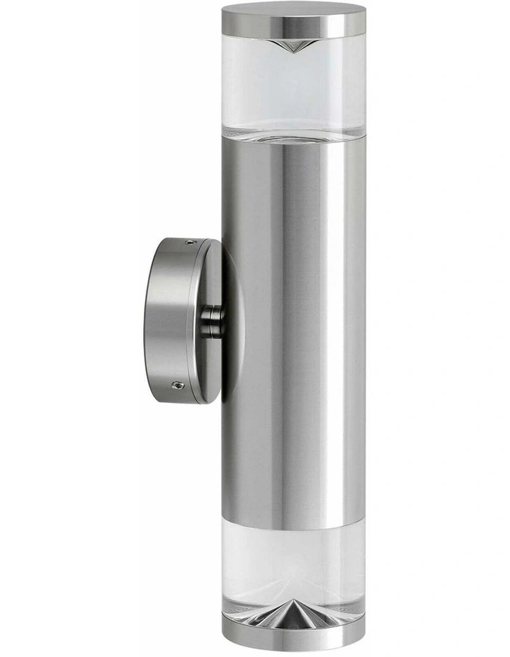 Phare GU10 Exterior Wall Pillar Light (Aluminium Titanium) IP65 image 1
