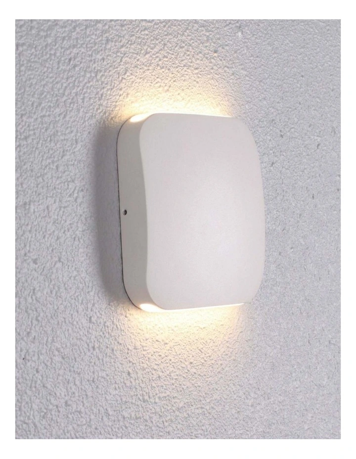 Vox Surface Mounted LED Exterior Square Up/Down Wall Lights IP54 image 2