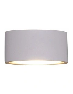 Tama LED Exterior Surface Mounted Curved Up/Down Wall Lights IP54