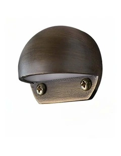 Exterior LED 12V Bronze/ Brass Eyelid Step / Wall Lights IP65