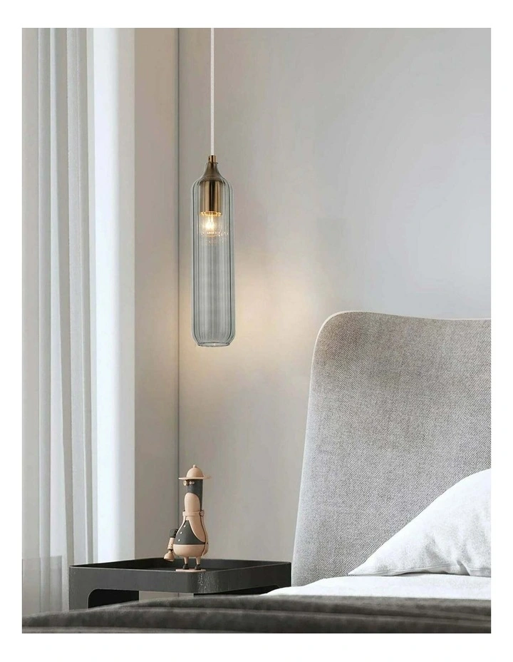 Manga Interior Glass Cylinder Pendant Lights image 4