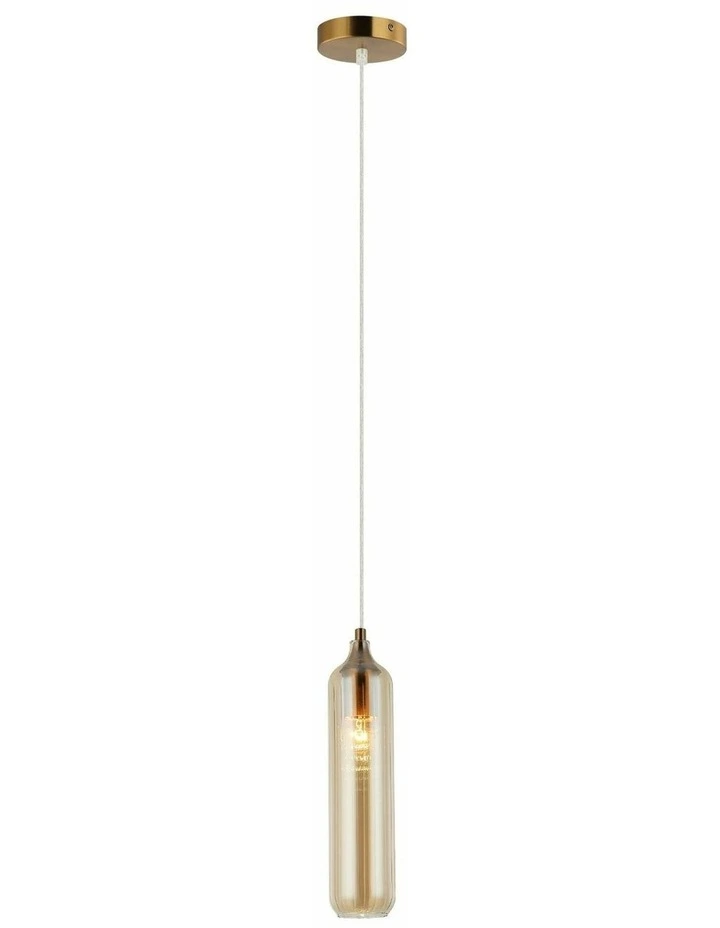 Manga Interior Glass Cylinder Pendant Lights image 1
